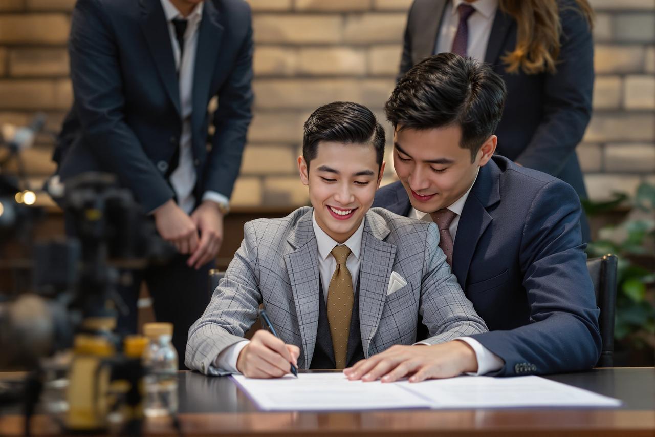 签约新生代演员陈思远，草莓视频黄色艺人矩阵再添新星